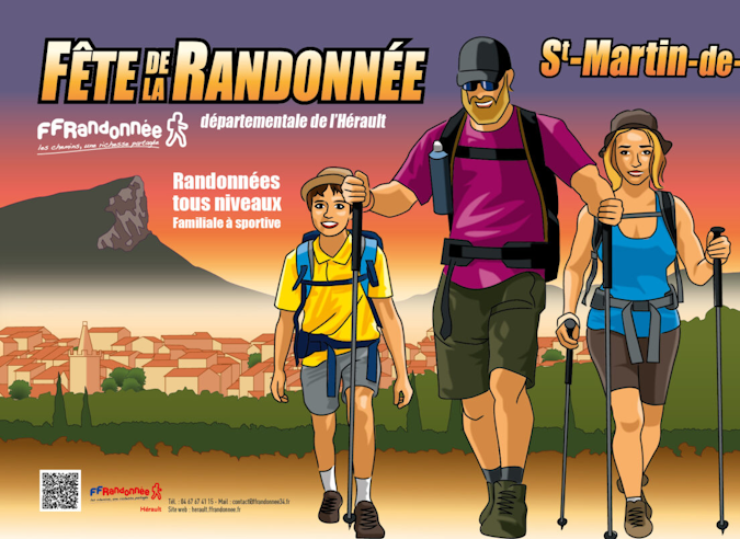 Fête départementale de la randonnée de l’Hérault - 18 octobre 