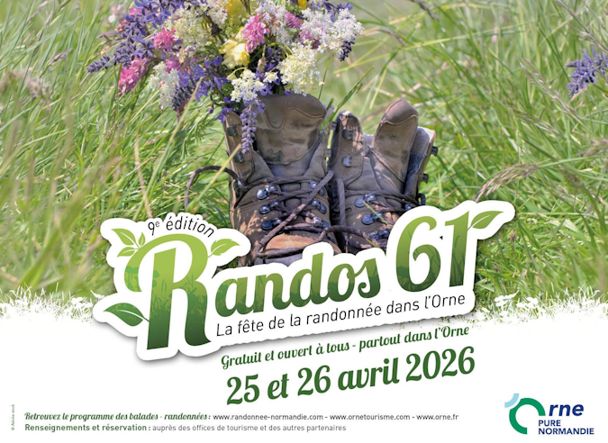 La Fête de la randonnée dans l’Orne », 25 – 26 avril 