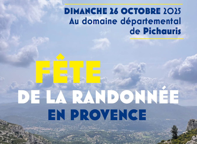 Fête de la randonnée en Provence - 26 octobre 2025 – Allauch  