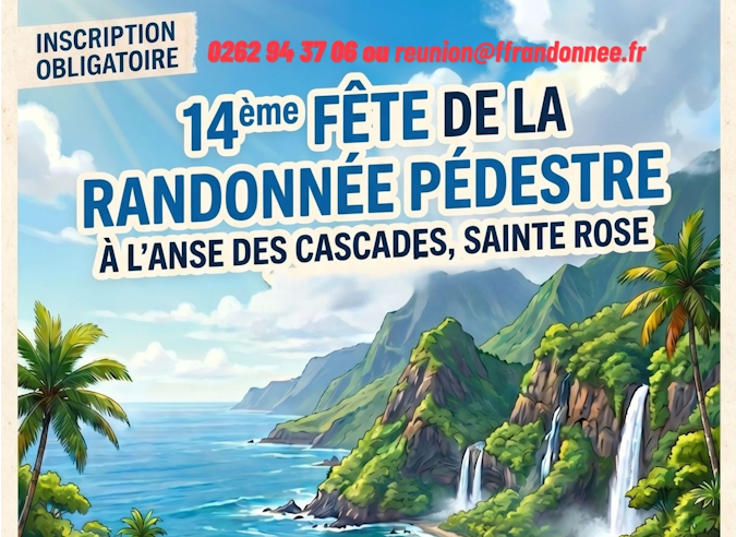 Fête de la randonnée - La Réunion - 14 Juin  