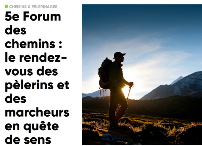  5ème Forum des chemins du 9 au 11 avril 2021