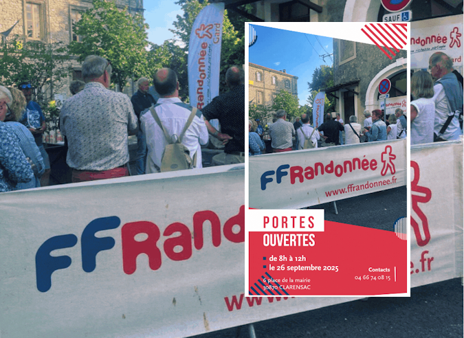 Gard : Portes ouvertes sur la randonnée - 26 septembre Gard : Portes ouvertes sur la randonnée - 26 septembre