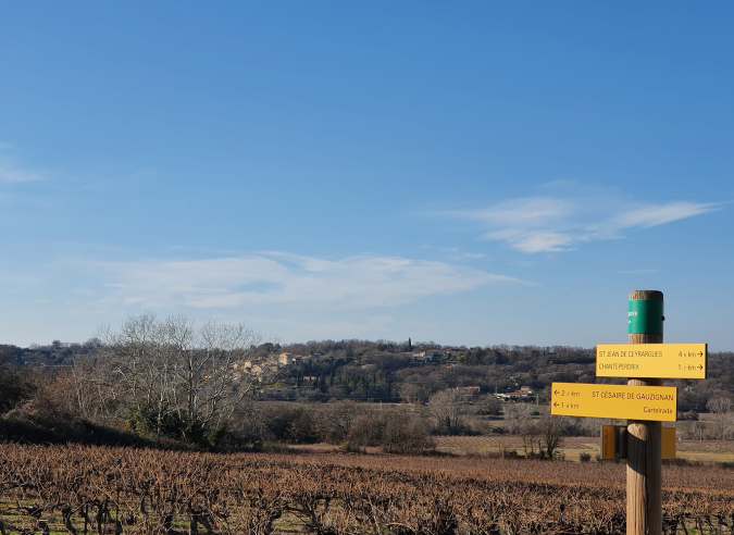 Le Gard, champion de la signalétique sur les sentiers Le Gard, champion de la signalétique sur les sentiers
