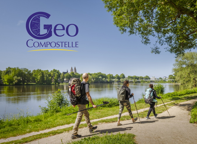 Geocompostelle : une appli pour parcourir les itinéraires vers Compostelle 