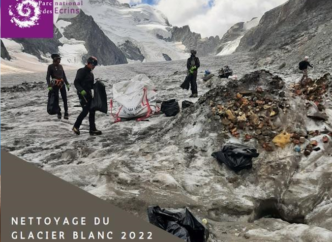 Écrins : gardons le glacier Blanc propre ! 