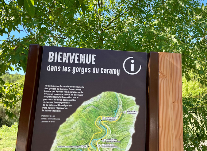 Aménagement et restauration des gorges de Caramy (Var)