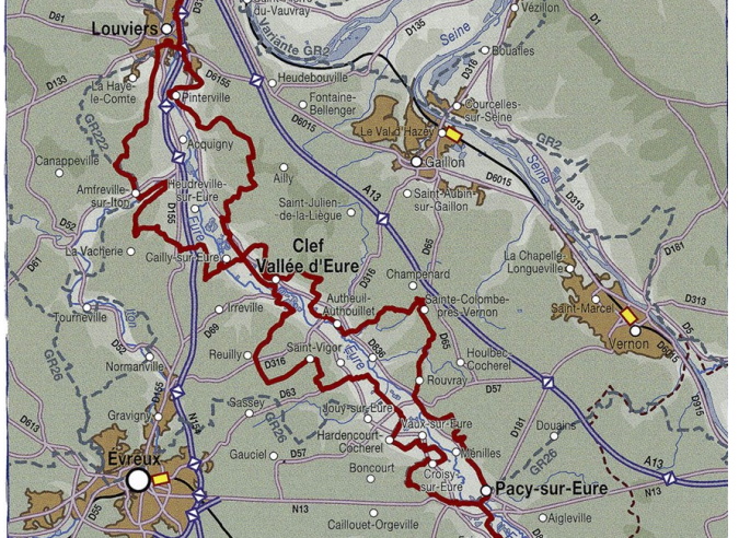 Un nouveau circuit de Grande Randonnée dans l’Eure