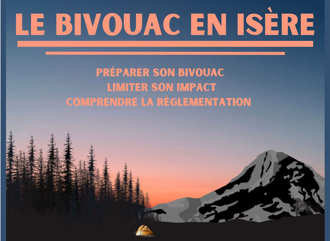 Le Guide du Bivouac en Isère, 3ème édition 