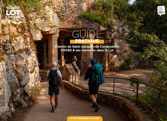 Compostelle : le guide pratique du GR® 65 dans le Lot