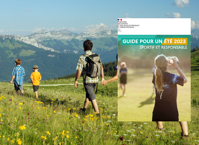 « Guide pour un été 2023 sportif et responsable » « Guide pour un été 2023 sportif et responsable »