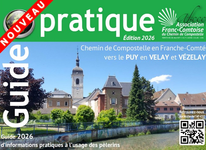  Le chemin de Compostelle en Bourgogne Franche-Comté 