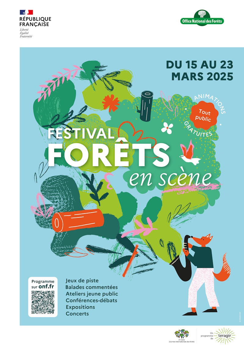forêts en scene