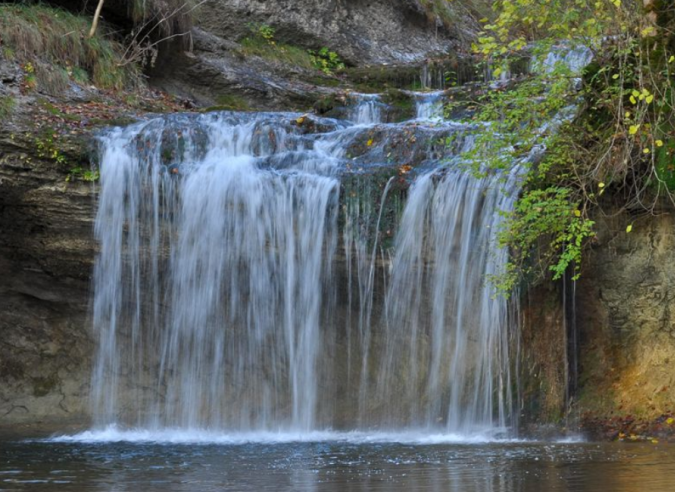  Les Cascades du Hérisson dans le Jura 