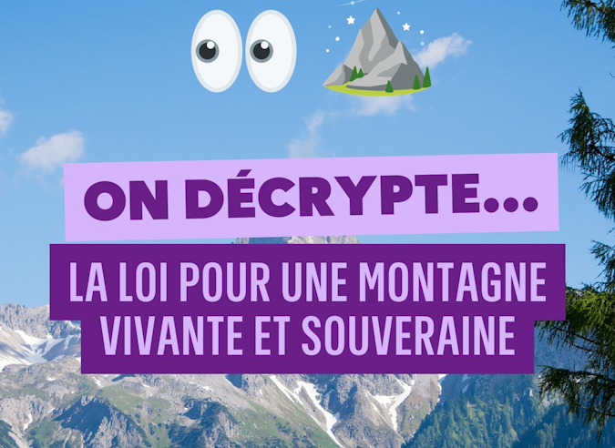 Un nouveau cadre législatif pour les territoires de montagne