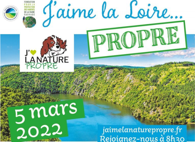 “J’aime la Loire propre” le samedi 5 mars 2022 