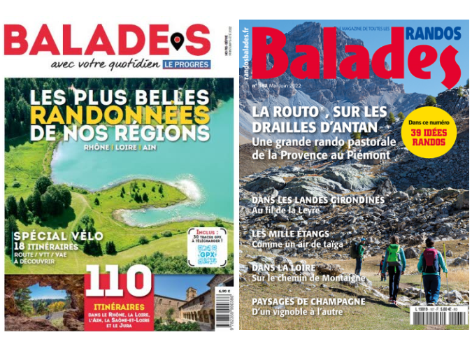 La randonnée dans la Loire à travers la presse magazine La randonnée dans la Loire à travers la presse magazine