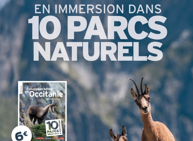 Les parcs naturels de la région Occitanie-Pyrénées-Méditerranée