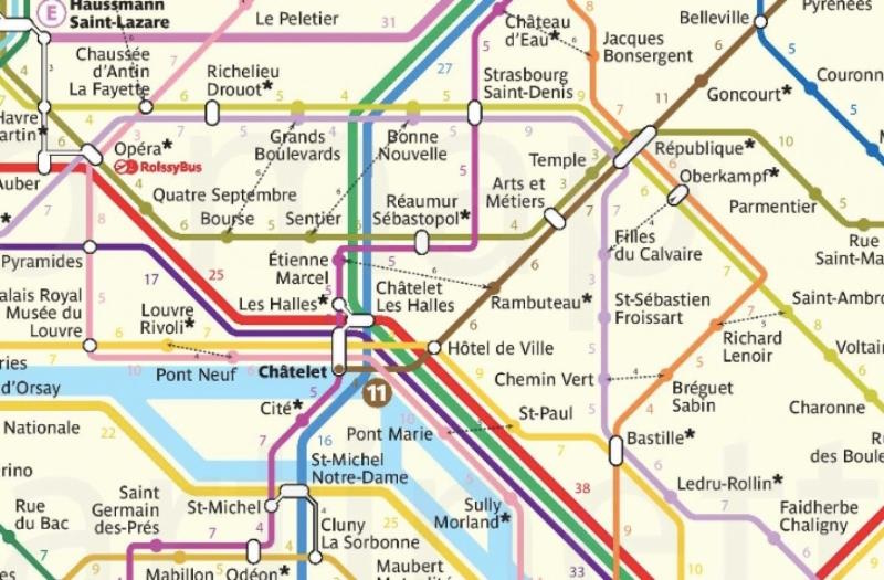 carte métro