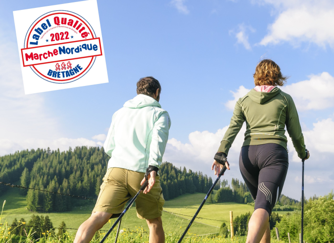 La marche nordique en Bretagne La marche nordique en Bretagne