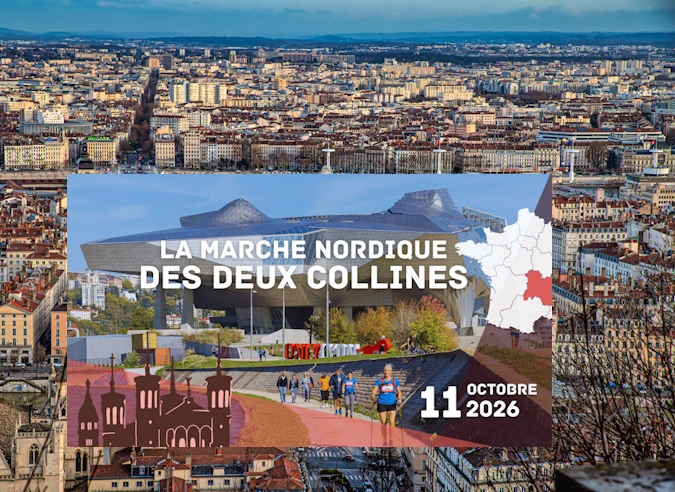 Marche nordique des Deux Collines - Lyon - 11 octobre