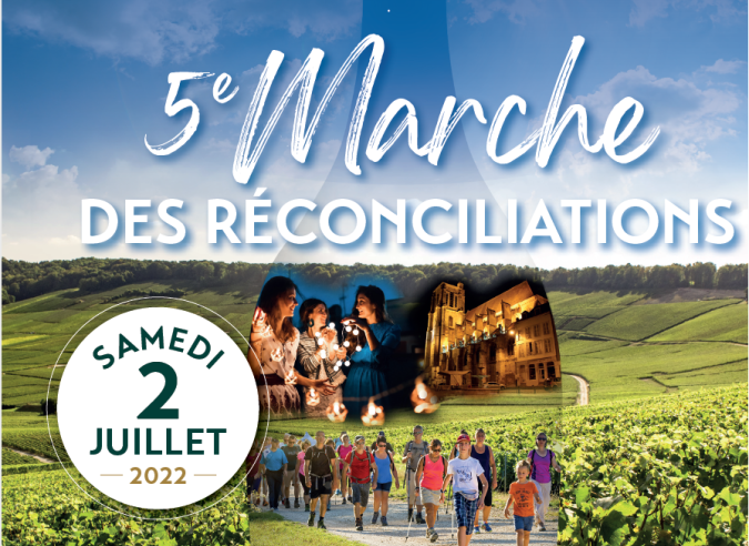 5ème Marche des réconciliations : tous à Sézanne (Marne) le 2 juillet 5ème Marche des réconciliations : tous à Sézanne (Marne) le 2 juillet