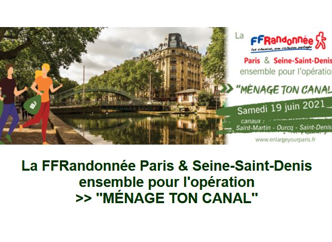 « Ménage ton canal », opération nettoyage de canaux parisiens le 19 juin