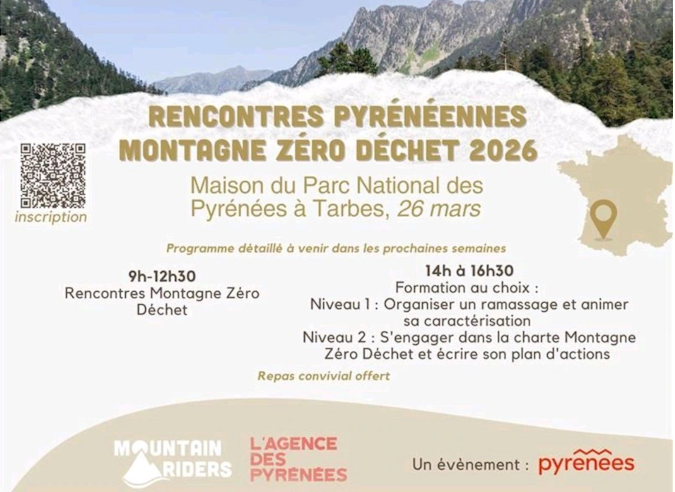 Rencontres Pyrénéennes Montagne Zéro Déchet - 26 mars 2026 