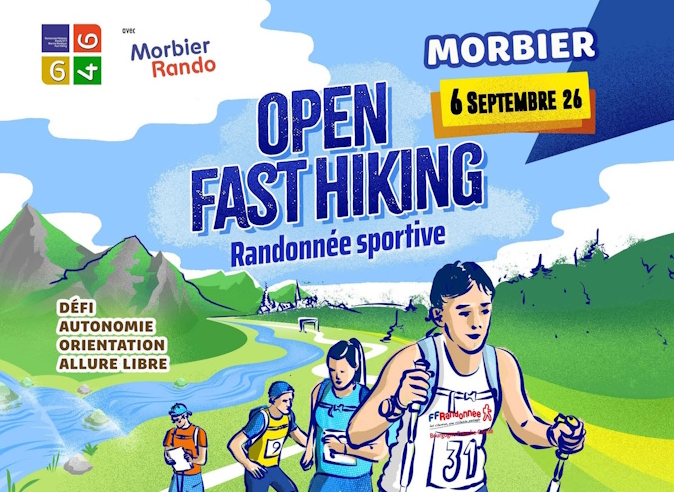 Open Fast Hiking de Franche Comté - Trace 6/46 - Morbier - 6 septembre 
