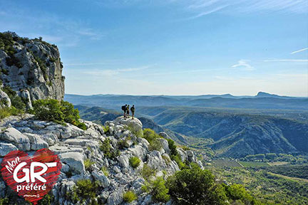 Le GR® de Pays Grand Pic Saint Loup dans l’Hérault