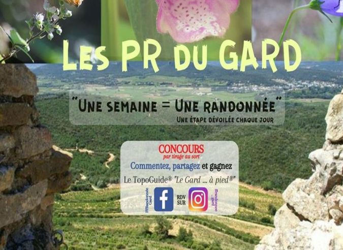  Campagne de promotion des itinéraires de randonnée PR du Gard