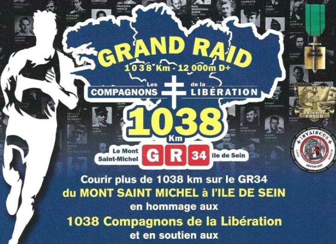 Projet 1038: une aventure humaine, sportive et mémoriel sur le GR® 34 Projet 1038: une aventure humaine, sportive et mémoriel sur le GR® 34