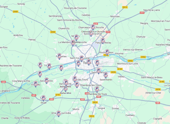 Les randonnées de Tours Métropole en fiches