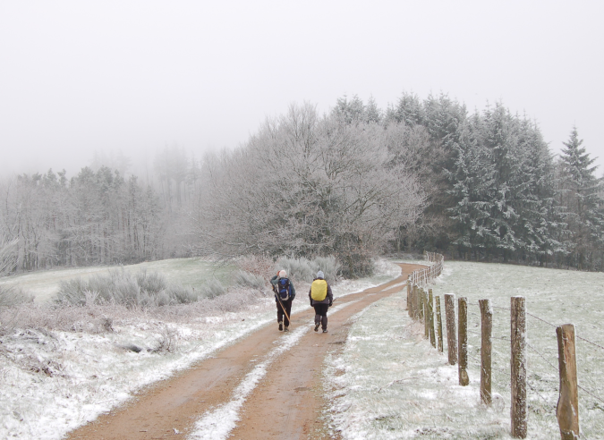 Combattre le froid en randonnée hivernale