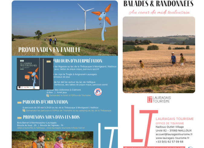 Haute Garonne - Lauragais : de nouveaux sentiers autour de Caraman Haute Garonne - Lauragais : de nouveaux sentiers autour de Caraman