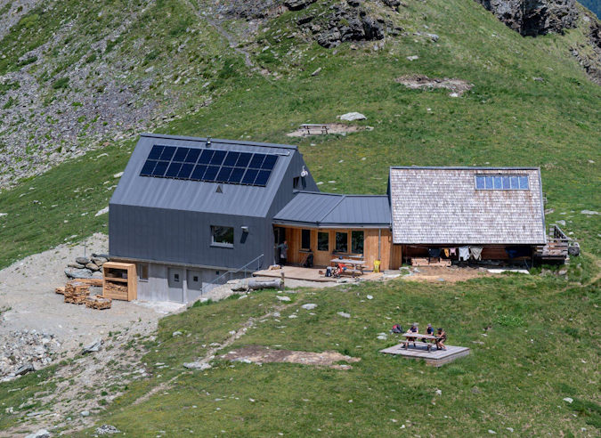 Importante rénovation du refuge de Turia en Vanoise 