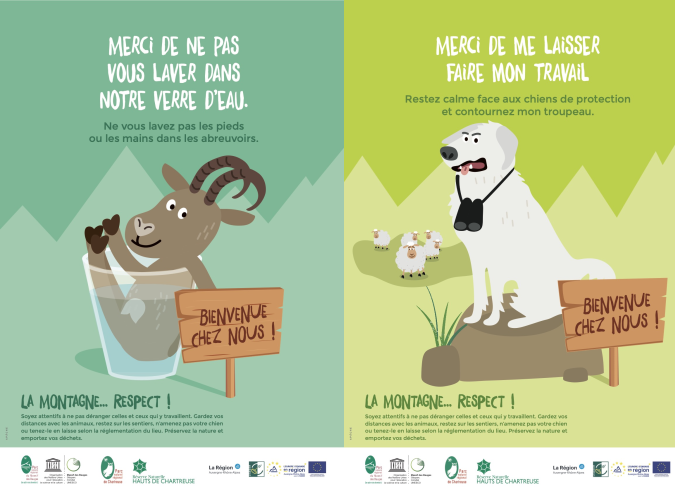 " La montagne… Respect" : Bauges et Chartreuse communiquent " La montagne… Respect" : Bauges et Chartreuse communiquent