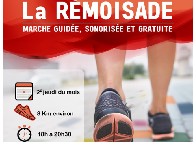 Marcher en ville à Reims : les “Remoisades” 