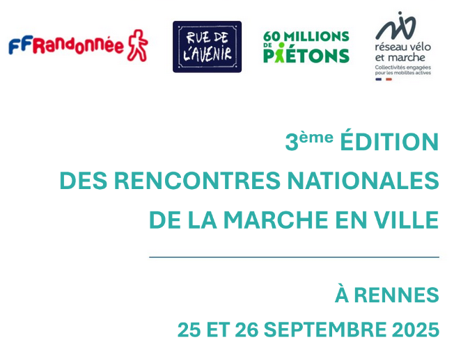  Les rencontres nationales de la marche en ville - 2025 : restitution