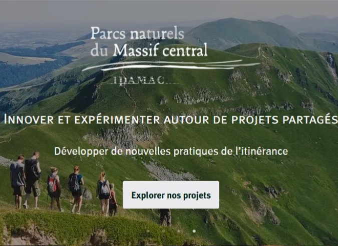 Un nouveau site pour l'association Inter-Parcs du Massif central 