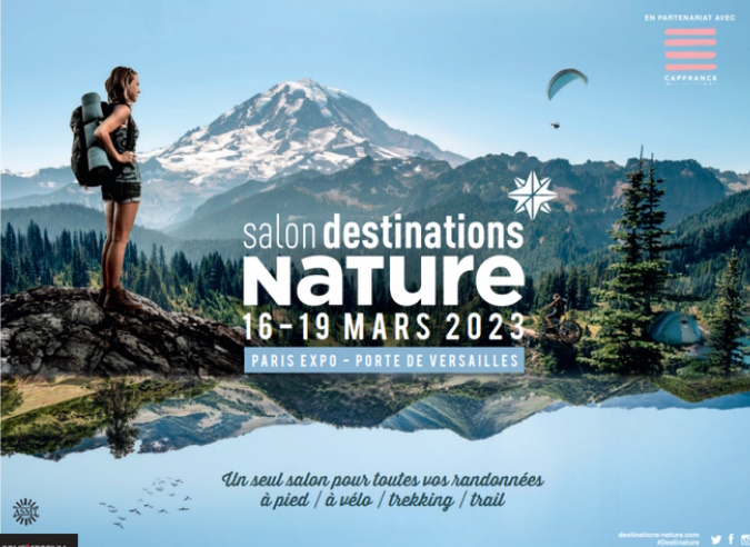 Salon des destinations nature - Paris -16 –19 mars 2023 