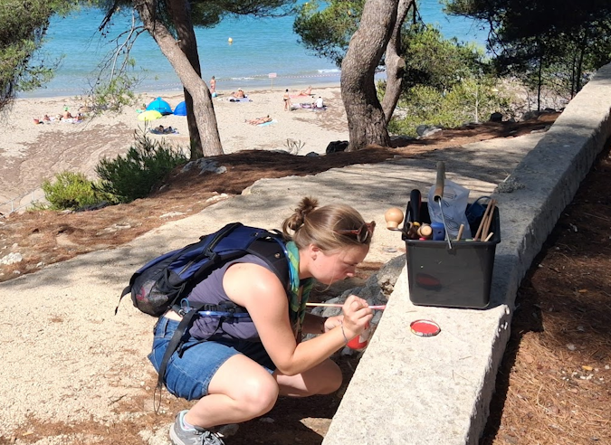 Des scouts franciliens ont balisé des sentiers des Bouches du Rhône Des scouts franciliens ont balisé des sentiers des Bouches du Rhône