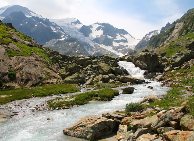 La passerelle de Randa en Suisse  