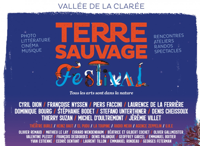 Terre Sauvage Festival, 1ère éd. les 2, 3 et 4 juillet 2021 Terre Sauvage Festival, 1ère éd. les 2, 3 et 4 juillet 2021