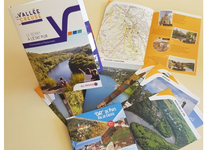 Découvrir la Vallée de la Creuse à pied Découvrir la Vallée de la Creuse à pied