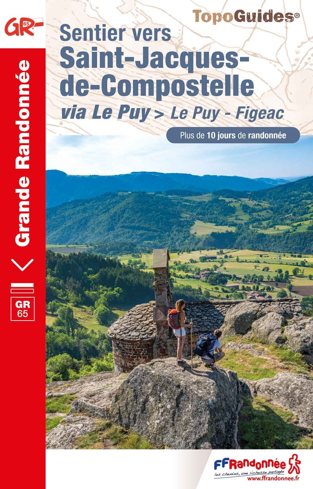 topo GR65 le puy-figeac