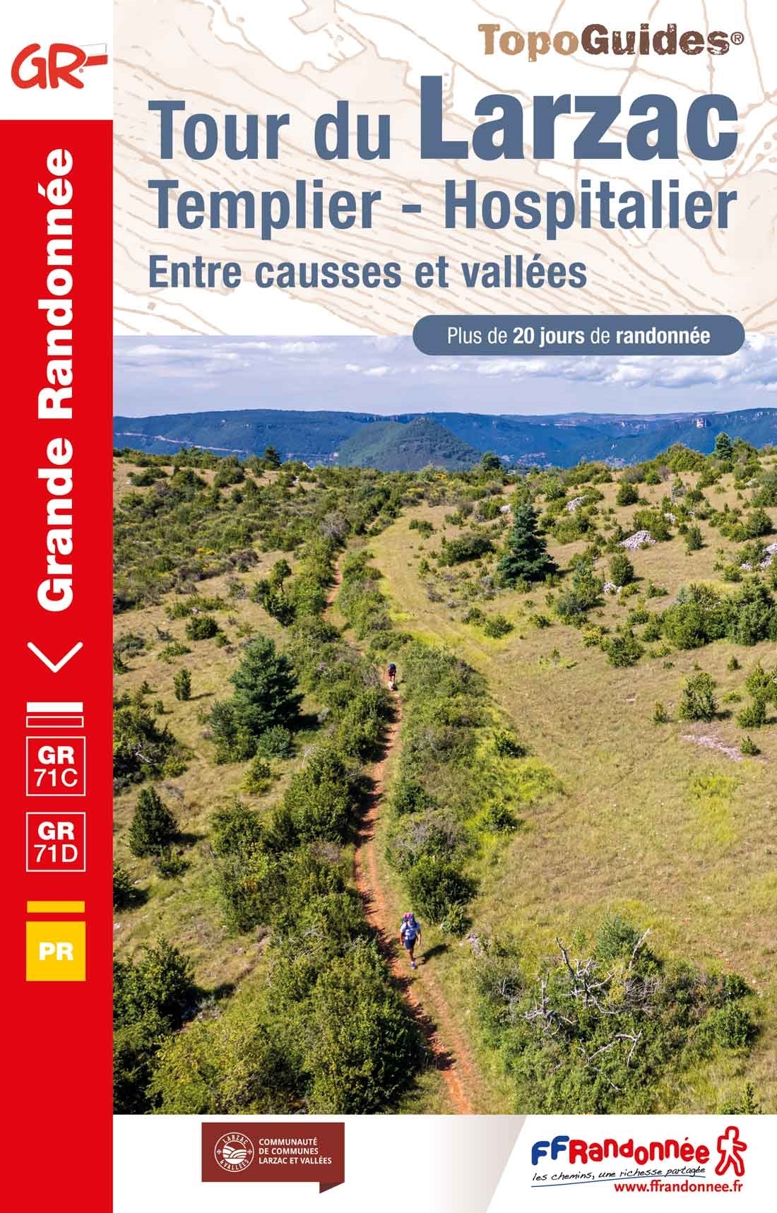 topo larzac