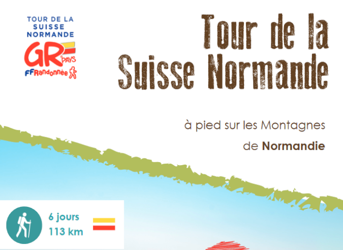 Sur les chemins du GR® de pays Tour de la Suisse normande, la randonnée préférée des Français 