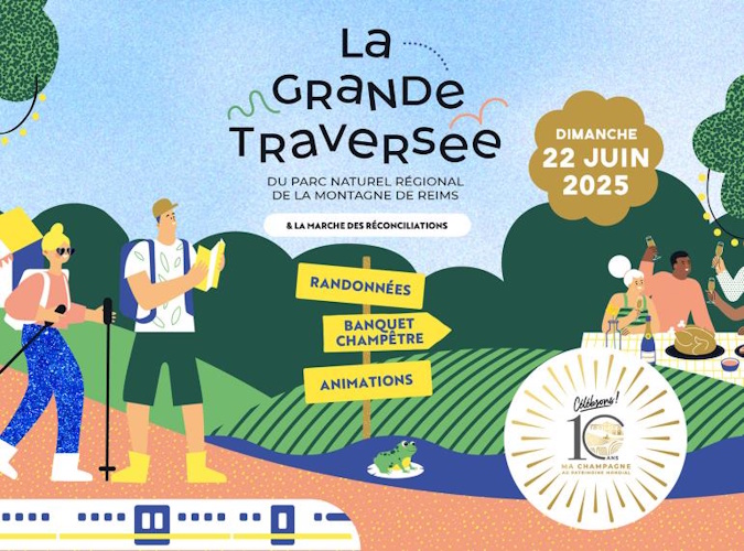 La Grande Traversée du Parc naturel régional de la Montagne de Reims fête ses 10 ans ! La Grande Traversée du Parc naturel régional de la Montagne de Reims fête ses 10 ans !