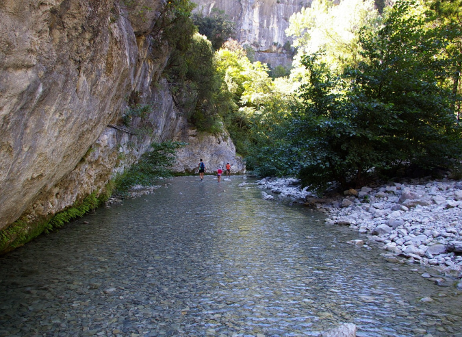 les gorges du Tourlourenc les gorges du Tourlourenc