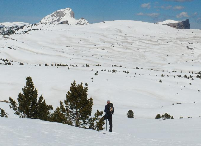 Les Hauts Plateaux du Vercors encore sous la neige